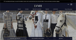 Desktop Screenshot of lvmh.com