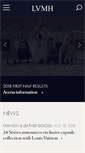 Mobile Screenshot of lvmh.com